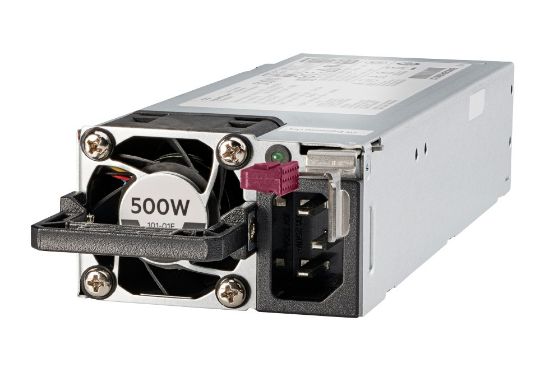 Image de HP E 500W Flex Slot Platinum Hot Plug Low Halogen Power Supply Kit Unités d'alimentation d'énergie - Gris (865408-B21)