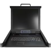 Image de StarTech.com support d'ordinateurs 43,2 cm (17") 1280 x 1024 pixels Acier Noir 1U (RKCONS1716K)