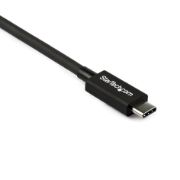 Image de StarTech.com Câble Thunderbolt 3 de 0,8 m - 40 Gbps (TBLT34MM80CM)