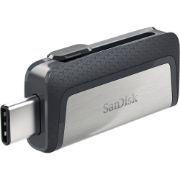 Image de SanDisk Ultra Dual Drive USB Type-C Clé USB - Noir, argent (SDDDC2-032G-G46)
