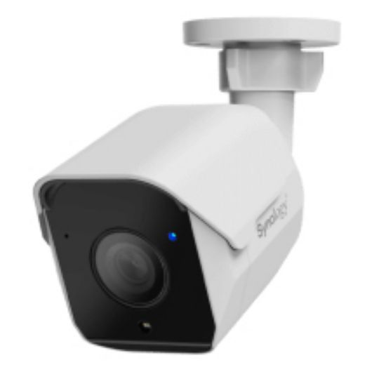 Image de Synology AI-Powered Camera for Integrated Smart Surveillance, 5MP, 1/2.7", 2.8 mm, Fast Ethernet, IP67 Caméra IP - Noir, Blanc (BC500)