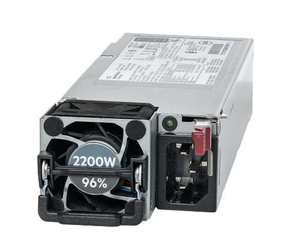 Image de HP E 1800W-2200W Flex Slot Titanium Hot Plug Power Supply Kit Unités d'alimentation d'énergie - Argent (P44712-B21)