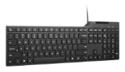 Image de Lenovo clavier Bureau USB Belge, Anglais Noir (4Y41U13316)