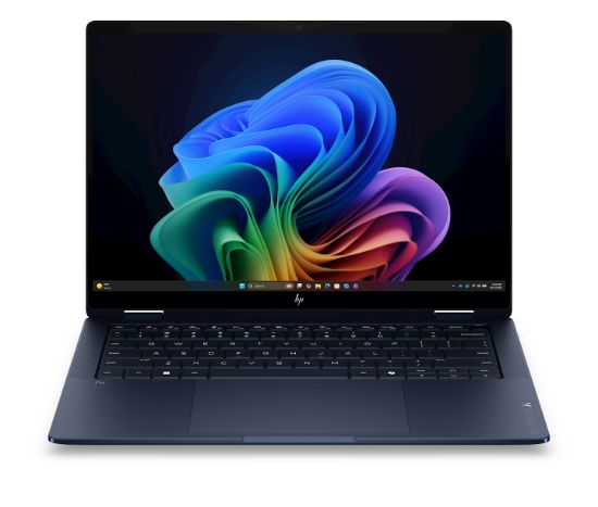 Image de HP EliteBook X Flip G2i 14 Next Gen AI PC Copilot+ PC Intel Core Ultra 7 356H Hybride (2-en-1) 35,6 cm (14") Écran tactile WUXGA 32 Go LPDDR5x-SDRAM 1 To SSD Wi-Fi 7 (802.11b ... (DV0F3ET#UUG)