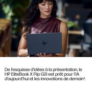 Image de HP EliteBook X Flip G2i 14 Next Gen AI PC Copilot+ PC Intel Core Ultra 7 356H Hybride (2-en-1) 35,6 cm (14") Écran tactile WUXGA 32 Go LPDDR5x-SDRAM 1 To SSD Wi-Fi 7 (802.11b ... (DV0F3ET#UUG)