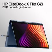 Image de HP EliteBook X Flip G2i 14 Next Gen AI PC Copilot+ PC Intel Core Ultra 7 356H Hybride (2-en-1) 35,6 cm (14") Écran tactile WUXGA 32 Go LPDDR5x-SDRAM 1 To SSD Wi-Fi 7 (802.11b ... (DV0F3ET#UUG)