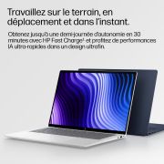 Image de HP EliteBook X G2q 14 Next Gen AI PC Copilot+ PC Snapdragon X2P-42-100 Ordinateur portable 35,6 cm (14") WUXGA 16 Go LPDDR5x-SDRAM 512 Go SSD Wi-Fi 7 (802.11be) Windows 11 Pro Bl ... (DV0F7ET)