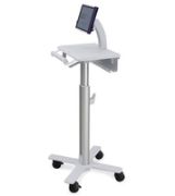 Image de Ergotron StyleView Tablet Cart, SV10 Chariots et supports multimédias - Aluminium,Blanc (SV10-1400-0)