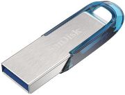 Image de SanDisk Ultra Flair Clé USB - Bleu,Argent (SDCZ73-032G-G46B)