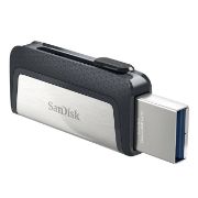 Image de SanDisk 173338 Clé USB - Noir, Argent (SDDDC2-064G-G46)