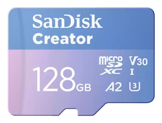 Image de Sandisk Creator Mémoire flash - Bleu (SDSQXAA-128G-GN6MS)