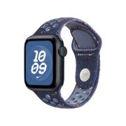 Image de Apple Bracelet Sport Nike Blue Ribbon 40 mm - M/L - Bleu (MGA84ZM/A)