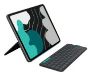 Image de Logitech Flip Folio - QWERTZ - Graphite (920-013383)