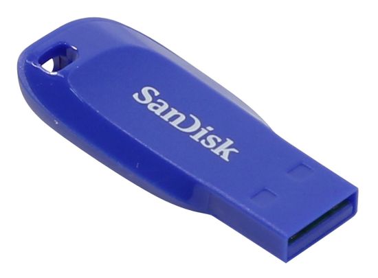 Image de SanDisk Cruzer Blade 32 GB Clé USB - Bleu (SDCZ50C-032G-B35BE)