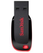 Image de SanDisk Cruzer Blade Clé USB - Noir,Rouge (SDCZ50-032G-B35)