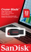 Image de SanDisk Cruzer Blade Clé USB - Noir,Rouge (SDCZ50-032G-B35)
