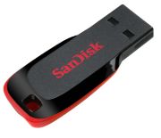 Image de SanDisk Cruzer Blade Clé USB - Noir,Rouge (SDCZ50-032G-B35)