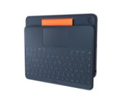 Image de Logitech Rugged Combo 3 Touch Bleu Smart Connector QWERTZ Suisse (920-010363)