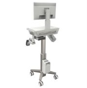 Image de Ergotron CareFit Slim 2.0 Chariots et supports multimédias - Gris,Blanc (C50-3510-0)