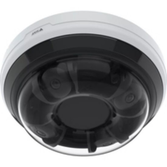 Image de Axis 1/2.7", 2592 x 1944, 0.1 lux, 20 fps, 360° IR, WDR, 3.18 - 7.42 mm, -40-50°C, 10-100%, IK10, IP66, H.264, H.265, 20 m, 0.1 lx, 2 µm, 55 dB, Micro SD, 8192 MB, 23.7 W, 5 M ... (02897-001)
