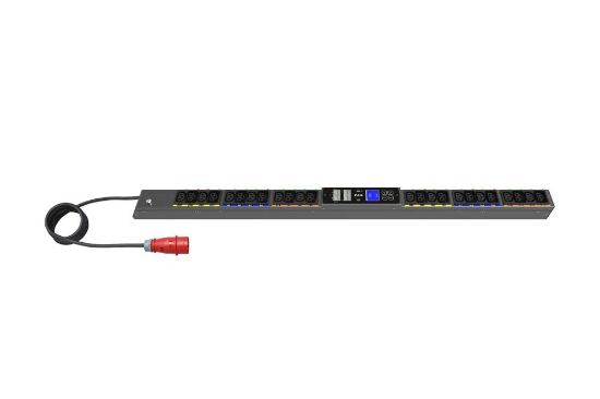 Image de Eaton G4, 11 kW, 22.5 U, 16A, 3P, 12xC13, 12xC39, 1000 x 53 x 52 mm, 3.013 kg, 3 m cord Distribution d'énergie - Noir (EVSWF316A)