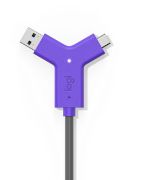 Image de Logitech Swytch Émetteur et récepteur AV Noir, Violet (952-000010)