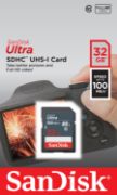 Image de SanDisk Ultra 32GB SDHC Mem Card 100MB/s Mémoire flash (SDSDUNR-032G-GN3IN)