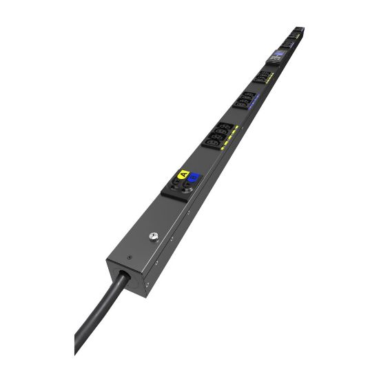 Image de Eaton Metered Input G4 Rack PDU, 39U, 7.4 kW, 32 A, 12xC13, 12xC39, 53 x 52 mm, 3.8 kg, 3 m cord Distribution d'énergie - Noir (EVMIF132A)