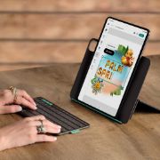 Image de Logitech Flip Folio - QWERTZ - Graphite (920-013398)
