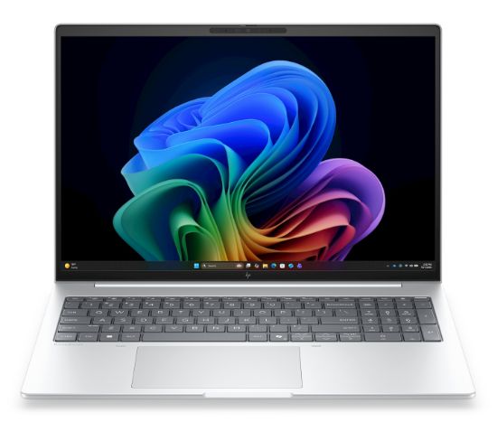 Image de HP laptop 40,6 cm (16") WUXGA 16 Go DDR5-SDRAM Wi-Fi 7 (802.11be) Windows 11 Pro Argent (E5SN8ET)