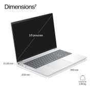 Image de HP laptop 40,6 cm (16") WUXGA 16 Go DDR5-SDRAM Wi-Fi 7 (802.11be) Windows 11 Pro Argent (E5SN8ET)