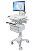 Image de Ergotron StyleView Chariots et supports multimédias - Aluminium,Gris,Blanc (SV43-1340-0)