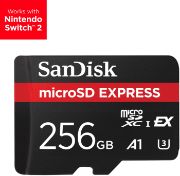 Image de SanDisk Express Mémoire flash - Noir,Rouge (SDSQXFN-256G-GN4NN)