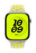 Image de Apple Bracelet Sport Nike Volt Splash 46 mm - S/M - Jaune (MGC04ZM/A)