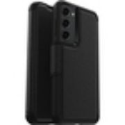 Image de OtterBox Strada Coque pour Galaxy S23+ , Antichoc, anti-chute, cuir de qualité, 2 porte-cartes, supporte 3 x plus de chutes que la norme militaire, Noir (77-91179)
