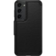 Image de OtterBox Strada Coque pour Galaxy S23+ , Antichoc, anti-chute, cuir de qualité, 2 porte-cartes, supporte 3 x plus de chutes que la norme militaire, Noir (77-91179)