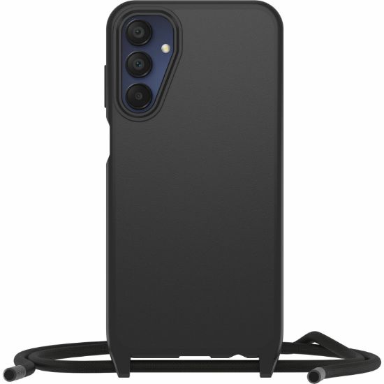 Image de OtterBox React Series Necklace Case pour Galaxy A15, Black - Noir (77-95204)