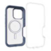 Image de OtterBox Defender Series XT Clear pour MagSafe pour iPhone 16 Pro, Mountain Storm - Bleu,Transparent (77-96120)