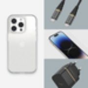 Image de OtterBox React Series pour iPhone 15 Pro, transparente - produits livrés sans emballage (77-92761)
