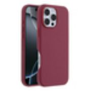 Image de OtterBox Symmetry Series Cactus Leather pour MagSafe pour iPhone 16 Pro Max, Maroon Bells - Rouge (77-96329)