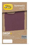 Image de OtterBox Symmetry Series Cactus Leather pour MagSafe pour iPhone 16 Pro Max, Maroon Bells - Rouge (77-96329)