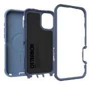 Image de OtterBox Defender Series pour MagSafe pour iPhone 16 Plus, Baby Blue Jeans - Bleu (77-95946)