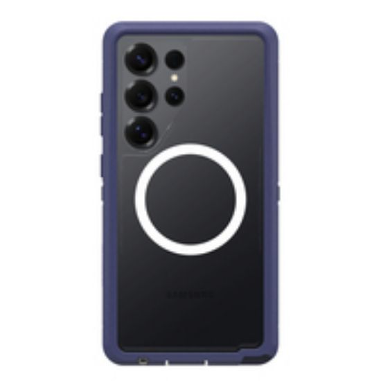 Image de OtterBox Defender XT with Magnets Series pour Samsung Galaxy S25 Ultra, Denver Dusk Purple - Violet,Transparent (77-97585)