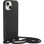 Image de OtterBox React Necklace Coque avec MagSafe pour iPhone 14 Plus, coque de protection ultra fine avec collier réglable et amovible, testé selon les normes militaires, Noir (77-92285)