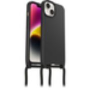 Image de OtterBox React Necklace Coque avec MagSafe pour iPhone 14 Plus, coque de protection ultra fine avec collier réglable et amovible, testé selon les normes militaires, Noir (77-92285)