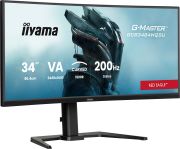 Image de iiyama G-MASTER écran plat de PC 86,4 cm (34") 3440 x 1440 pixels UltraWide Quad HD LCD Noir (GCB3484WQSU-B2)