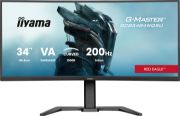 Image de iiyama G-MASTER écran plat de PC 86,4 cm (34") 3440 x 1440 pixels UltraWide Quad HD LCD Noir (GCB3484WQSU-B2)