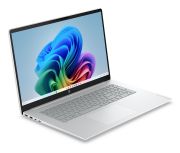 Image de HP laptop Ordinateur portable 43,9 cm (17.3") Full HD 12 Go LPDDR5x-SDRAM 512 Go SSD Wi-Fi 6 (802.11ax) Windows 11 Home Gris, Argent (E1KC0EA)