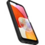 Image de OtterBox React Série Coque pour Galaxy A14, Antichoc, anti-chute, ultra-mince, protection fine, testé selon les normes militaires, Antimicrobien, Noir (77-91581)