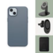 Image de OtterBox Symmetry Series pour MagSafe pour iPhone 15 Plus, Bluetiful (Blue) - Bleu (77-92871)